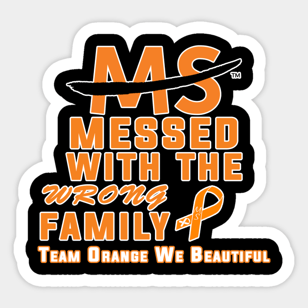 Team Orange We Beautiful Sticker by TwNsane